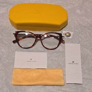 Swarovski  Women Eyewear Model SK 5414 052 Tortoise Design